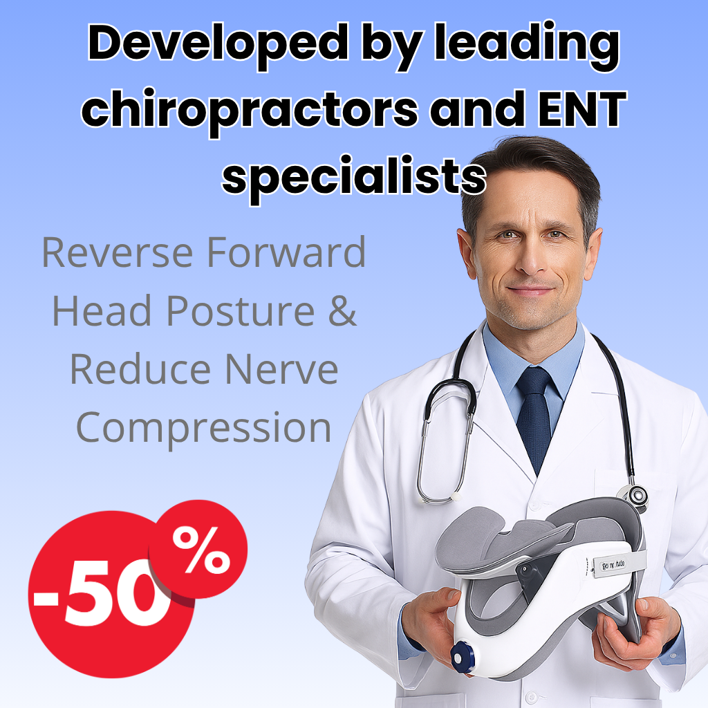 NeckAlign Pro™ Neck Stretcher